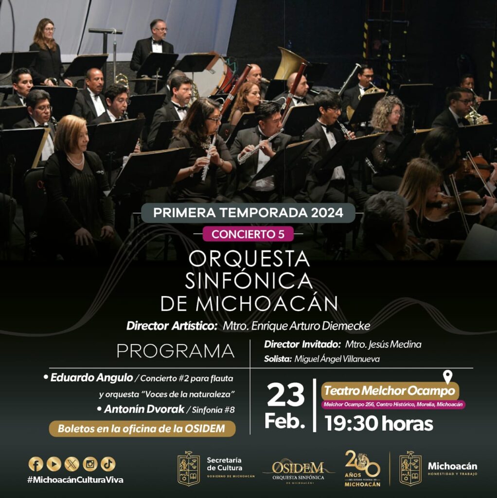 Jesús Medina y Miguel Villanueva, juntos en próximo concierto de la Osidem