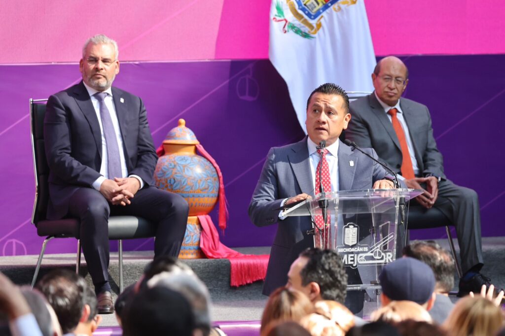 Michoacán a la vanguardia; primer estado en promulgar reforma judicial: Bedolla