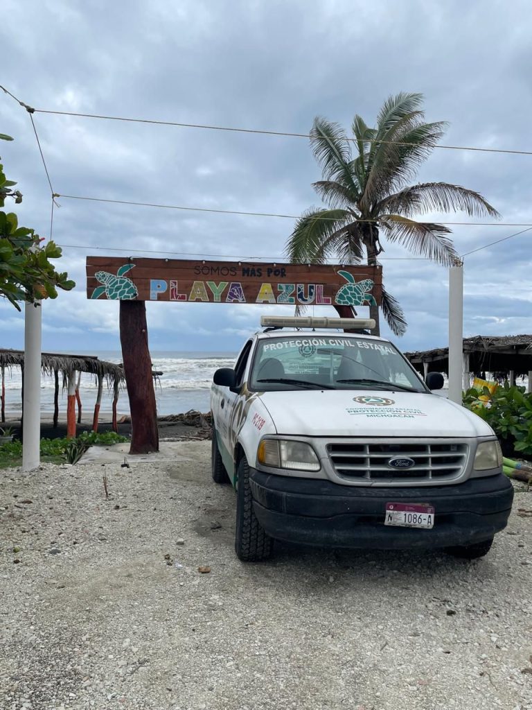 Tormenta tropical «Mario» amenaza la costa michoacana